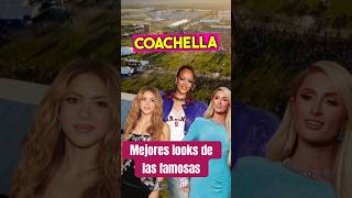 Así lucieron las famosas en Coachella #looks #famosas #coachella #shorts