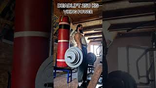 VIKING DEADLIFT 250 KG  #gym #gymedit #deadlift