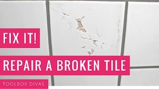 How to Replace a Broken Tile