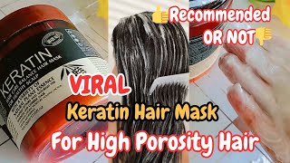 Keratin Hair Mask Honest Review|How to use Keratin Hair mask at home|Viral Keratin Hair Mask