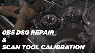 Audi 0B5 DSG Transmission Repair and Scan Tool Calibration