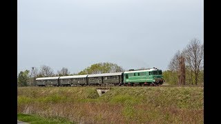 ST43-366 z pociągiem specjalnym "Rumunem przez Bałaje"