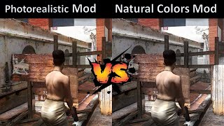 Resident Evil 5 Patch 1.2 - No Green Filter Fix - Photorealistic Vs Natural Colors Mod