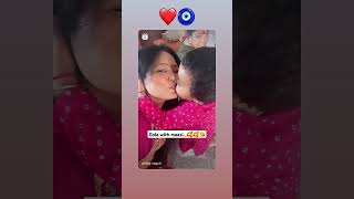 Gola with maasi.. 🥰🥰😘😘❤ puchiee😍 #bhartisingh #lifeoflimbachiya #bhartitv #shortsvideo #kiss #song