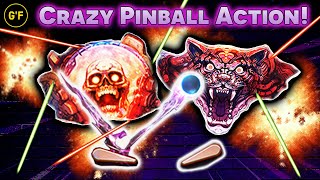 INSANE new SUPER FUN pinball game!!! [ XENOTILT ] Gameplay