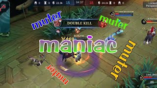 HERO BALMOND MUTER MUTER SAMPAI MANIAC #mobilelegends #mobilelegendsbangbangvng #herobalmond