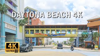 Daytona Beach, Florida - Driving Florida A1A Scenic Route - 4K with Hi-Fi Street Sound