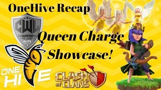 How does OneHive use the Queen Charge in war? | CWL Elite Recap!