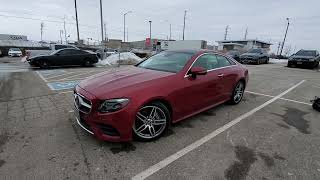 2018 Mercedes E400 used car pre-purchase inspection Canada | GetInspected