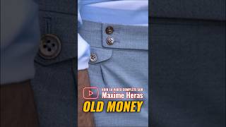 ✅ Vêtement Old Money homme à porter pour un style classe masculin 🚀 #modehomme #oldmoney