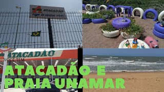 Conhecendo o Atacadão de Unamar e um passeio na Praia 🏖️#atacadaounamar #unamarcabofrio