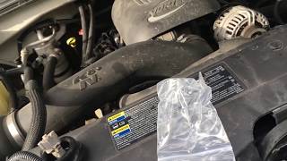 2003 thru 2007 4.8L 5.3L 6.0L Chevy GMC Pickups and SUVs, knock sensor 5 minute fix