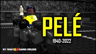 Adios Rey Pelé (1940-2022) El último Adiós al rey del fútbol in Lego Football | Жизнь ПЕЛЕ