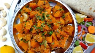 Delicious Pumpkin Masala/کدو کی سبزی /कद्दू की सब्जी (Vegan) by Yummy Quick Recipes