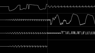 Michael Jackson & Brad Buxer - "Sonic 3 - Launch Base Zone Act 1" (VRC7 Cover) [Oscilloscope View]