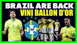 VINICIUS JR ON FIRE! PARAGUAY 1-4 BRAZIL REACTION, HIGHLIGHTS, COPA AMERICA REVIEW | NEYMAR HAPPY