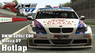 Race07 | Hotlap | BMW 320si E90 WTCC 2007 | Monza 07 [1:57.453]