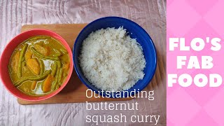 Vegan Green Butternut Squash Curry // Flo's Fab Food