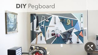 DIY Pegboard | Easy Shop Organization