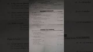 Bsc. Nursing first year 2022,Anatomy and physiology, question paper