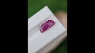 Magnificent 4.74 ct Natural Purplish Red Ruby from Afghanistan!