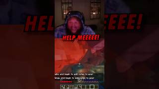 ► CaseOh Gets JUMPSCARED And SCREAMS HARD 💀😱 (Minecraft RLCraft) #caseoh #meme