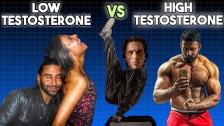 LOW TESTESTERONE VS HIGH TESTOSTERONE 💯💀 | #viral #trending #testosterone #testosteronebooster #gym