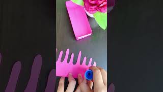 DIY cute ice cream box //How do you make a paper ice cream box #shorts #youtube #N.A home crafts