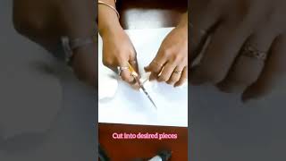 How to cut Milky Mushroom #shorts