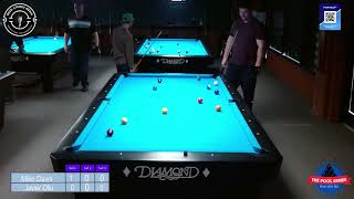 Javier Oliu vs Mike Davis - 10 Ball Tournament - Third Round - 3/2/24