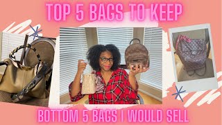 TOP 5 BAGS I’D KEEP VS. SELL TAG VIDEO