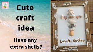 Cute Shell Craft for Easter Gift