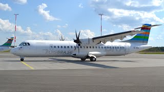 Two BRA ATR 72-600:s at Tampere Pirkkala