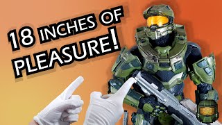 Thicc and sexy! Reviewing the 18 inch Master Chief Deluxe Action Figure by NECA [Halo 4]