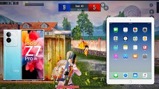 IQOO Z7 PRO vs iPad 1v1 💪 IQOO Z7 PRO 90 FPS 5 FINGURE+ FULL GYROSCOPE @dkrgamingyt3