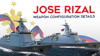 Philippine Jose Rizal Frigate's Weapon Configuration Details - Complicated And Controversial