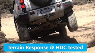 Testing Land Rover's hill descent systems