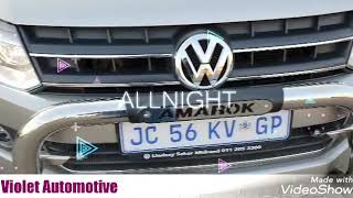 VW Amarok headlight custom built by Violet Automotive