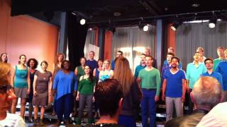 Bonner Jazzchor "I'm all over it" beim Deutschen Chorwettbewerb 2014