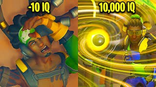 Negative 10 IQ VS 10,000 IQ Overwatch Players!