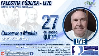 Conserva o Modelo - LIVE - 27/Janeiro - 20h