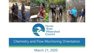 2020 Chemistry and Flow Monitoring Orientation