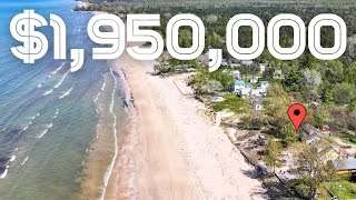 Lake Huron Walkout Sandy Beach Retreat FOR SALE - 6626 East Parkway Drive, Ipperwash