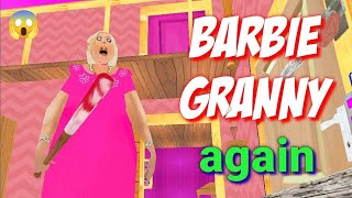 Barbie Granny Car Escape Funny Moments 😱 #granny