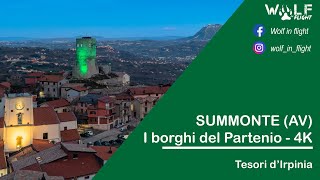 Summonte (AV) - Uno dei Borghi più belli d'Italia - 4K drone