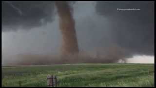 Supercell and tornadoes, Simla, CO - June 4th 2015 Pt2