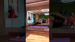 Advance yoga || leg stretching || ​⁠ #morningexercises #yogapassion #youtubeshorts #yogamoves