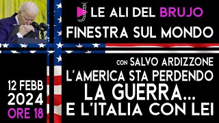 L'AMERICA STA PERDENDO LA GUERRA E L'ITALIA CON LEI. Con Salvo Ardizzone