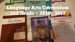 2nd Grade HOMESCHOOL CURRICULUM CHOICES | 2016 - 2017 | Language Arts