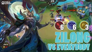 ZILONG VS EVERYBODY - COMBO SINERGI WM ASTRO CADIA - MAGIC CHESS MLBB